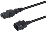 Equip Netzkabel Anschl. C14 -> C15 schwarz - Strom/Netzteil (112171)