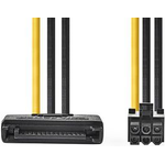 Nedis CCGP74200VA015. Kabellänge: 0,15 m, Anschluss 1: SATA 15-pin, Steckerverbindergeschlecht: Männlich/Weiblich. Verpackungsart: Polybag (CCGP74200VA015)