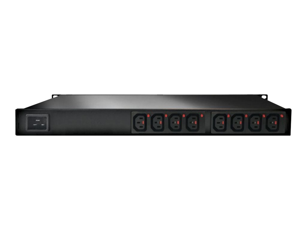 Gude Expert Power Control NET 8035-1 PDU 8x C13 Ethernet 1U Schwarz