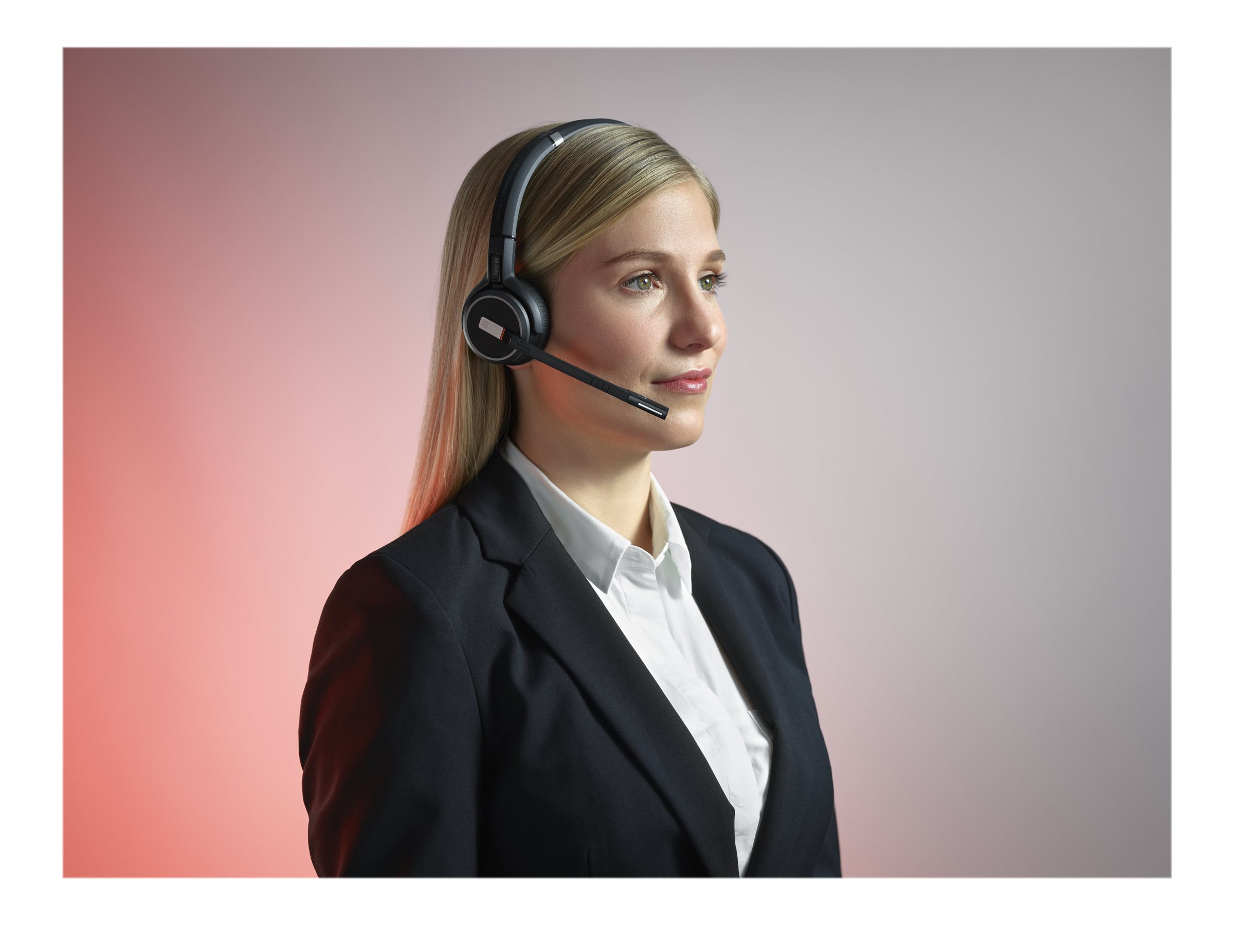EPOS IMPACT SDW 5066 Kabelloses DECT On-Ear Headset Stereo mit Bluetooth-Dongle Schwarz
