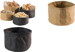 APS Brottasche, Durchmesser: 200 mm, beige aus 70% Naturfaser und 30% Kunstharz, wasserfest, - 1 Stück (30450)