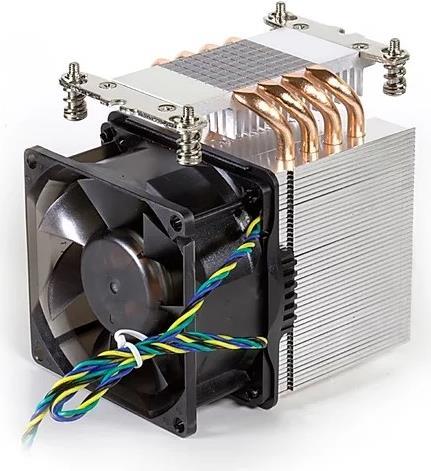 Inter-Tech R-27 Prozessor-Luftkühler 8 cm Aluminium Schwarz