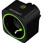 VOLTCRAFT SEM6000 BLACK Energiekosten-Messgerät Bluetooth®-Schnittstelle, Datenexport, Datenloggerfunktion, TRMS, Stromtarif einstellbar, mit App-Steuerung (VC-11732495)