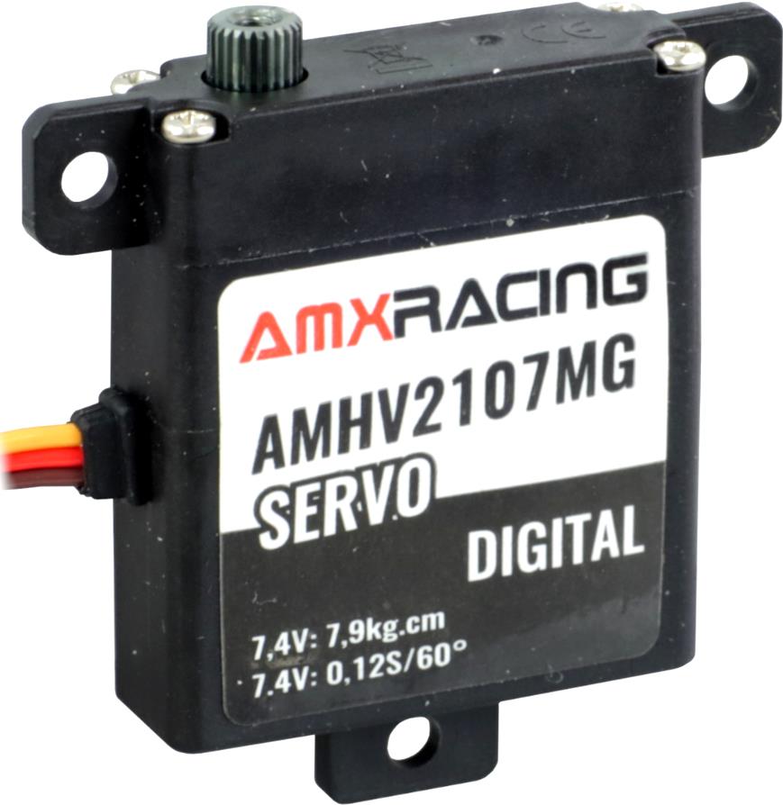 Amewi Standard-Servo AMXRacing AMHV2107MG Midi Analog-Servo Getriebe-Material: Metall (28447)