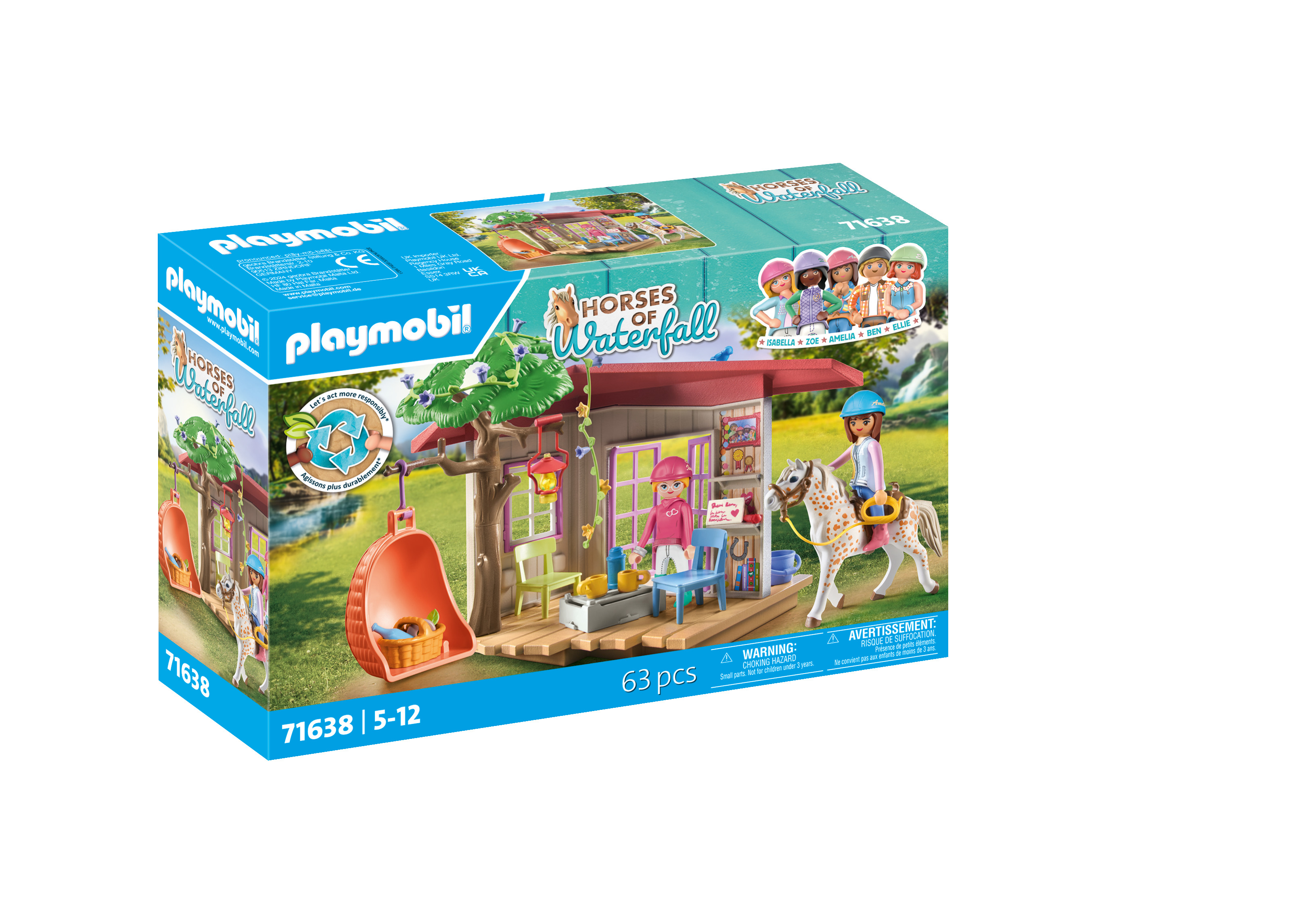 PLAYMOBIL 71638 Geheimes Clubhaus Pferdefans
