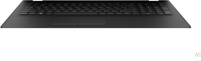 HP 925008-FL1 Notebook-Ersatzteil Gehäuse-Unterteil+Tastatur (925008-FL1)