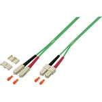 EFB-Elektronik Duplex Jumper SC-SC 50/125µ, OM5, LSZH, limettengrün, 3.0mm, 2m Hersteller: EFB Elektronik (O0318.2OM5)
