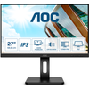 AOC 27P2Q - LED-Monitor - 68.6 cm (27") - 1920 x 1080 Full HD (1080p) - IPS - 250 cd/m² - 1000:1 - 4 ms - HDMI, DVI, DisplayPort, VGA - Lautsprecher - Schwarz