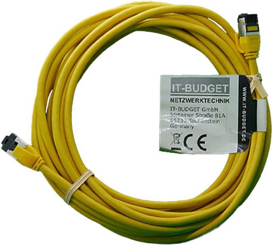 IT-BUDGET Vollkupfer Premium Patchkabel (90ITBSLIM81PK5Y)