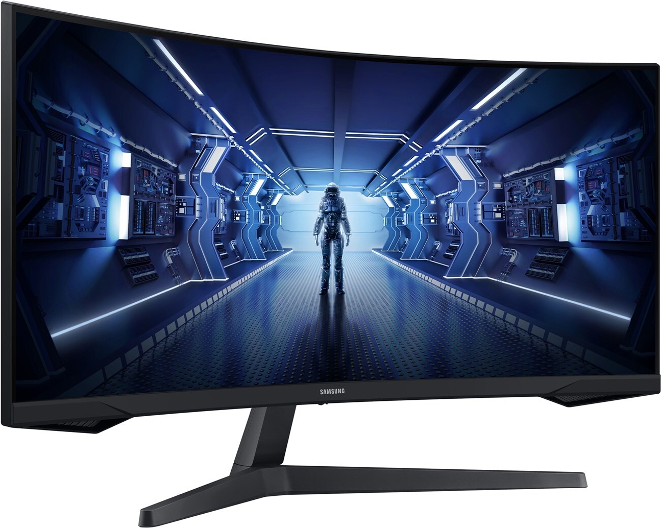 Samsung Odyssey G5 C34G55TWWP 34" UWQHD VA 165 Hz Schwarz