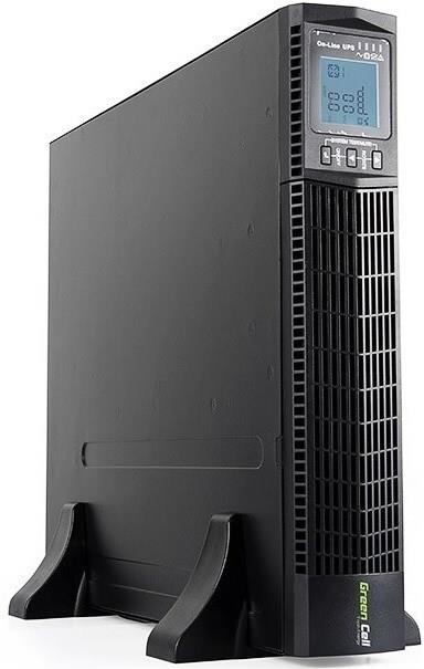 Green Cell RTII 2000VA Online-USV (Doppelwandler) 1800 W Schwarz