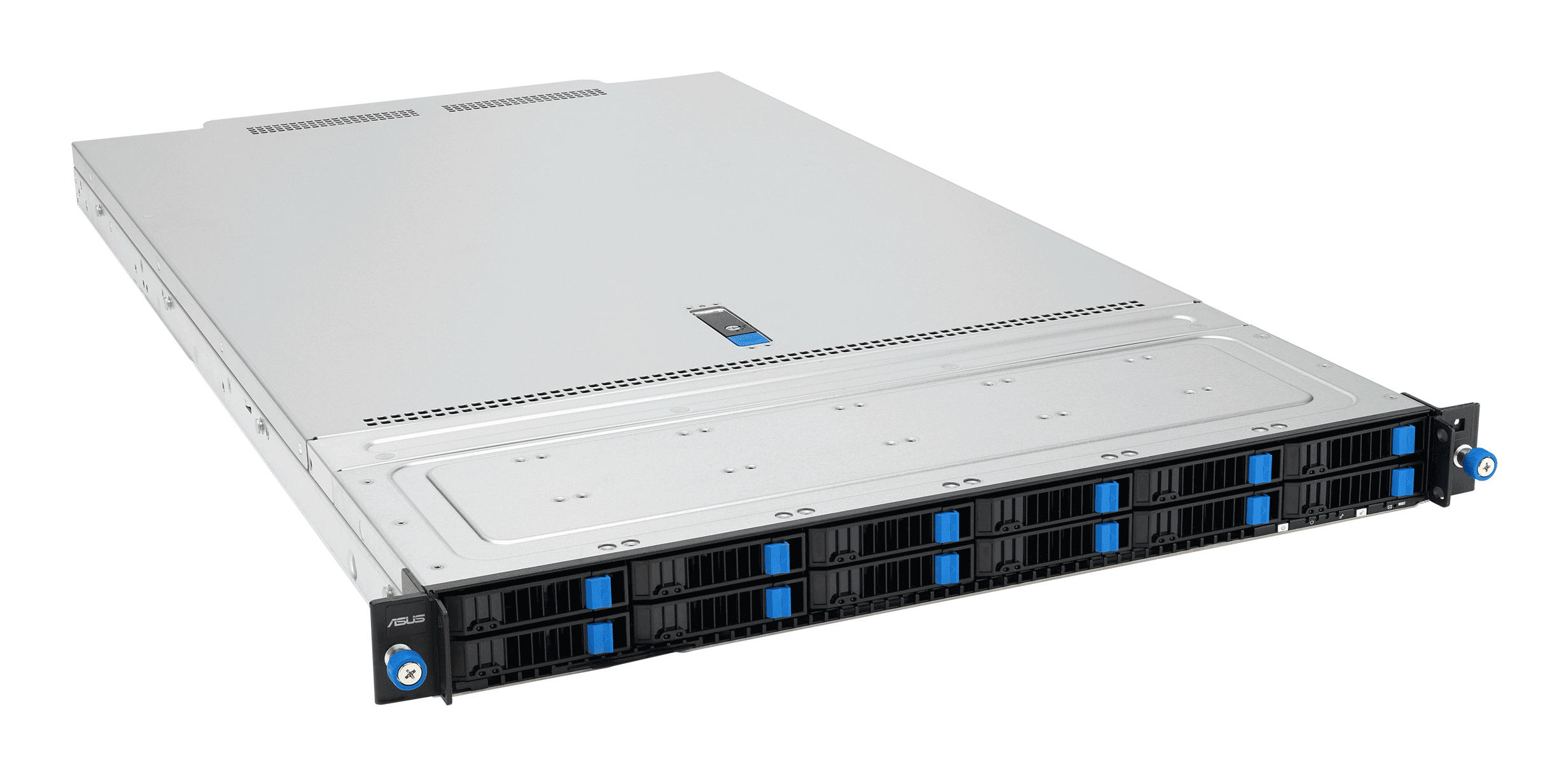 ASUS Server RS700A-E13-RS12U Rack 1U 2x AMD EPYC 32 GB RAM Schwarz, Silber