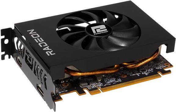 PowerColor Radeon RX 6500 XT ITX Grafikkarte 4 GB GDDR6 HDMI DisplayPort Schwarz