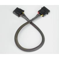 Akasa 4-Pol Molex Verlängerung gesleevt - 30cm black (AK-CBPW02-30)