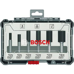 Bosch Accessories Bosch Nutfräser Set, 6 tlg., 6mm Schaft 2607017465