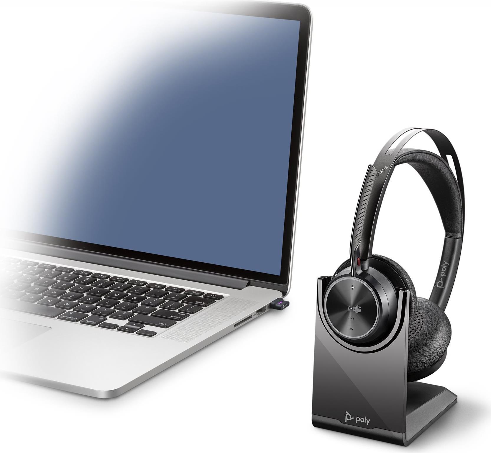 POLY Voyager Focus 2 UC-M USB-C Charge Stand 214433-02 