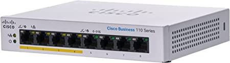 Cisco Business 110 Series 110-8PP-D (CBS110-8PP-D-EU)