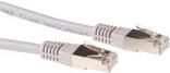 ACT Grey 10 meter LSZH SFTP CAT6 patch cable with RJ45 connectors. Cat6 s/ftp lszh grey 10.00m (FB9010)