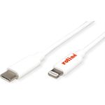 ROLINE 11.02.8335 Lightning-Kabel 1 m Weiß (11.02.8335)
