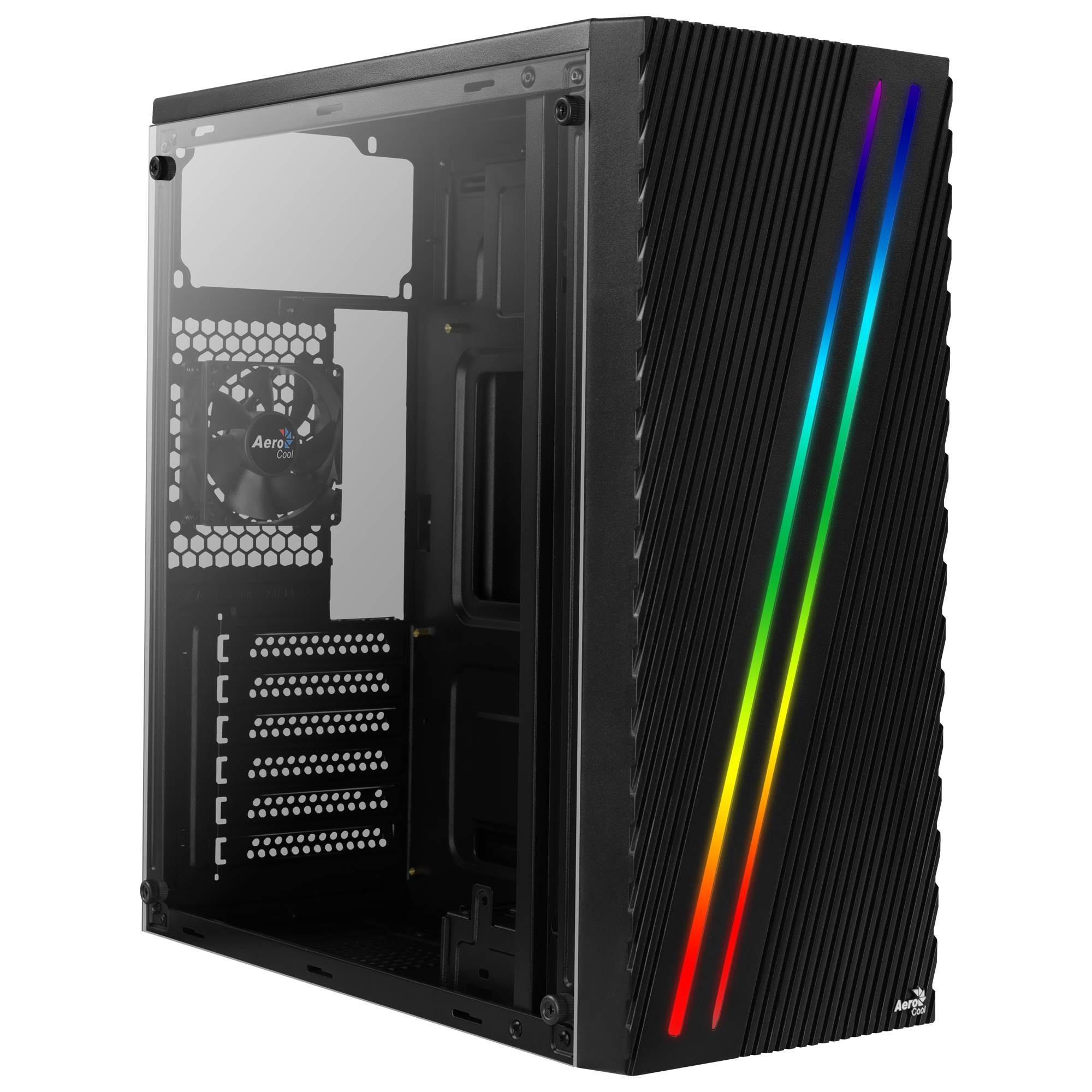 Aerocool Streak Midi-Tower Schwarz