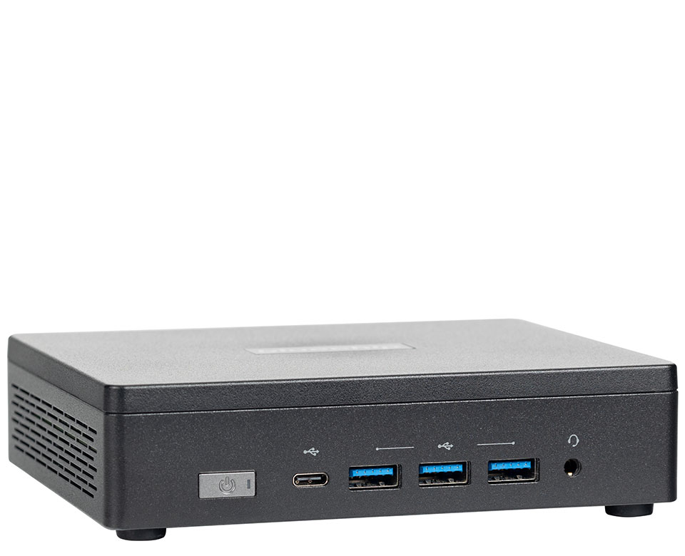 bluechip BUSINESSline L3160 *Green* Mini-PC Intel Core 3 100U 8 GB RAM 500 GB SSD Grün