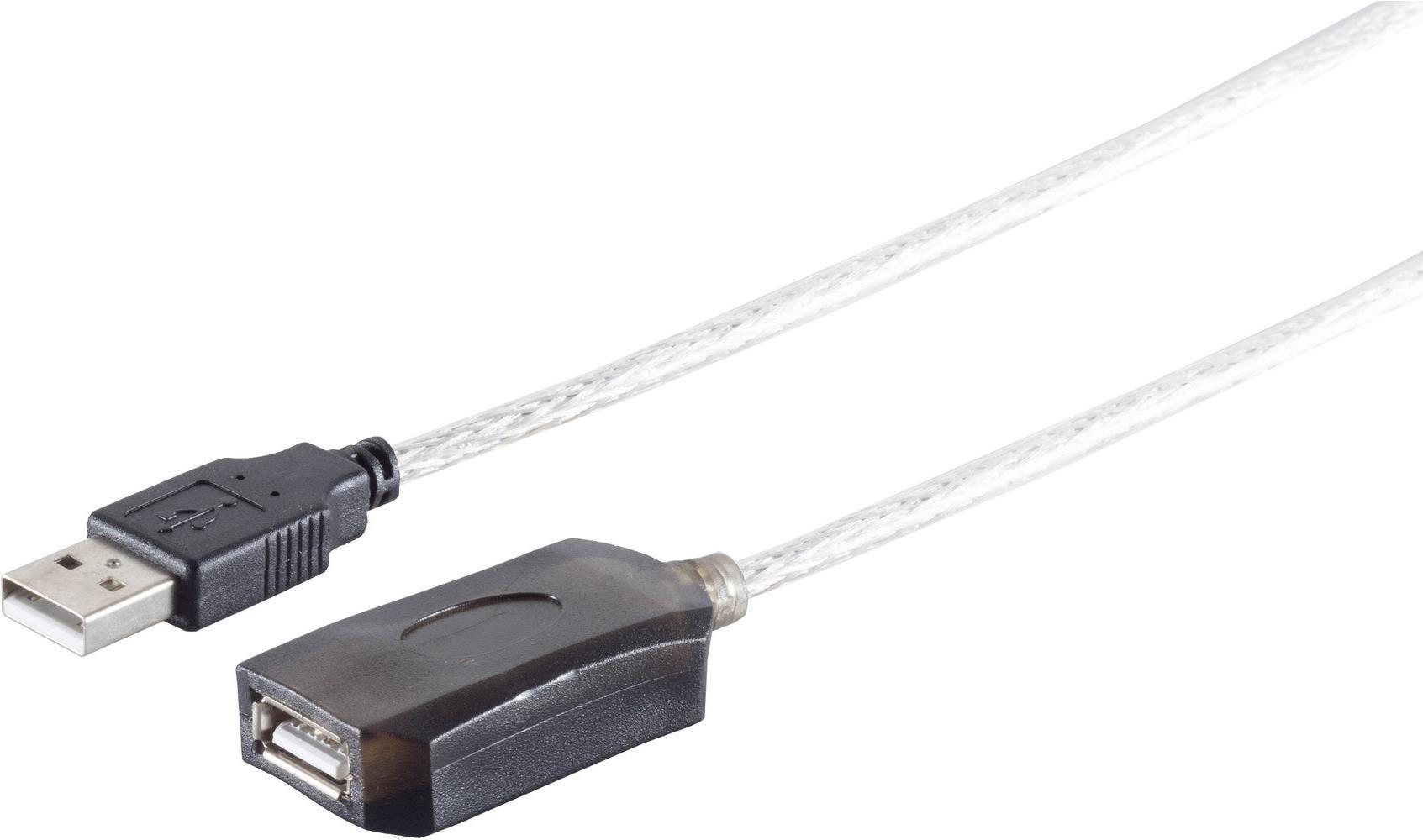 USB-Verlängerung 2.0 aktiv (Signalverstärker), 5m (NW 75604)