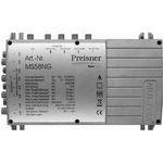 Televes MS56NG. Produktfarbe: Grau. Stecker: F. Breite: 204 mm, Tiefe: 57 mm, Höhe: 130 mm. Abmessungen (BxTxH): 204 x 57 x 130 mm (MS56NG)