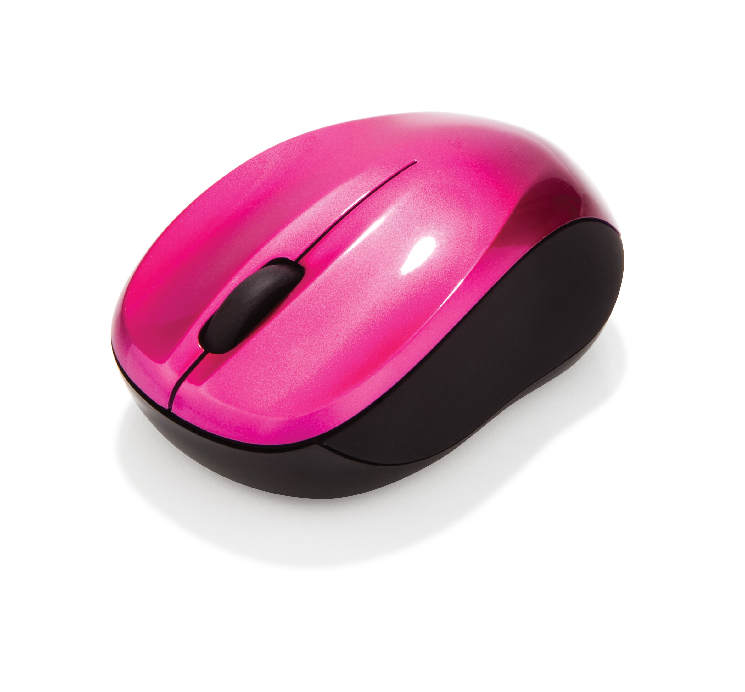Verbatim GO NANO Kabellose Maus 1600 DPI 3 Tasten Hot Pink