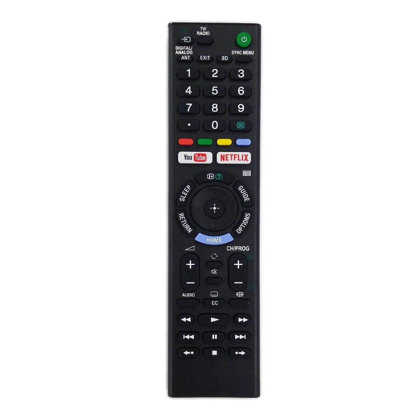 CoreParts MSP-REM004 Infrarot-Fernbedienung für Sony TV Schwarz