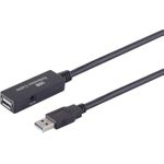 S/CONN maximum connectivity USB 2.0 Verlängerung, AKTIV, A Stecker auf A Buchse, USB 2.0, 10,0m (13-29075)