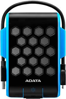 ADATA Externí HDD 1TB 2.5" USB 3.2, DashDrive™ Durable HD720, G-sensor, modrý (gumový, vode/nárazu odolný) (AHD720-1TU31-CBL)