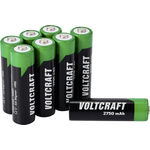 Voltcraft VC-16044360 Mignon AA -Akku NiMH 2750 mAh 1.2 V 8 St. (VC-16044360)
