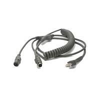 Zebra Kabel KBW 2,7m, gedreht KBW-Kabel, Power-Port, 2,7m, gedreht, Kabelcode K02 (CBA-K02-C09PAR)