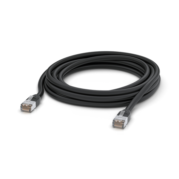 Ubiquiti UniFi UACC-CABLE-PATCH-OUTDOOR-5M-BK Patch-Kabel 5 m Cat5e STP Schwarz