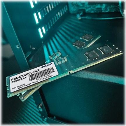 Patriot Signature Line 16 GB RAM DDR5 4800 MT/s ECC DIMM Schwarz