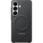 Samsung Carbon Magnet Case für Galaxy S26 Dark Gray - ultraleichtes Carbon-Design mit Magnetring