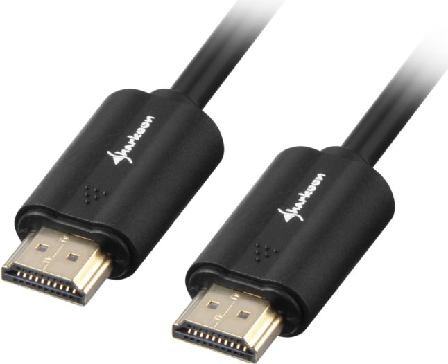 Sharkoon HDMI-Kabel mit Ethernet (4044951018048)