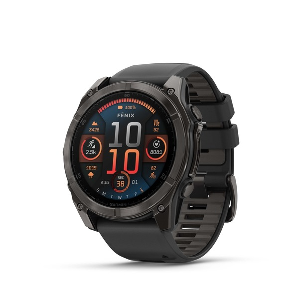 Garmin Fenix 8 1.4" AMOLED Smartwatch 51 mm Schwarz Titan