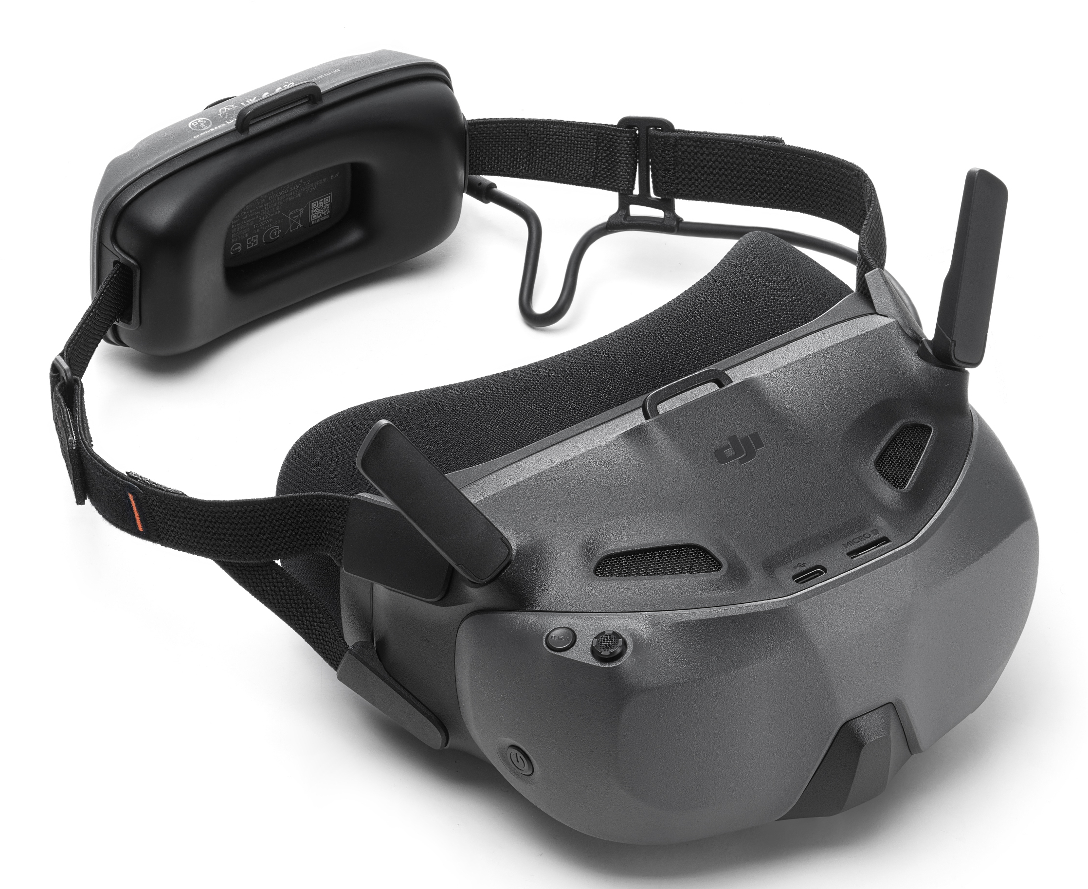 DJI Goggles N3 3,5" 1080p 60 Hz Schwarz, Grau