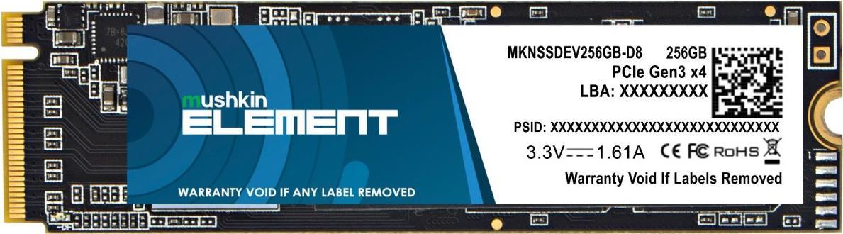 Mushkin ELEMENT SSD (MKNSSDEV256GB-D8)