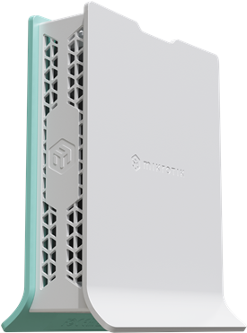 MikroTik hAP ax lite L41G-2AXD WLAN-Router Wi-Fi 6 Grün, Weiß