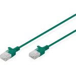 DIGITUS Patchkabel CAT 6 U-UTP Slim 3m Grün (DK-1618-030S-G)