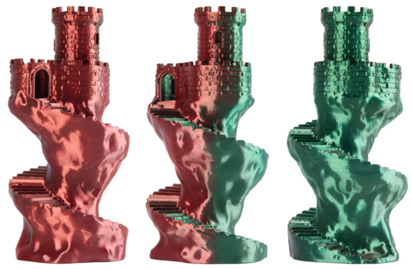 Spectrum Filaments PLA Magic SILK Filament FOREST FLAME 1,75 mm 1 kg