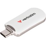 Verbatim PLECTRA USB-C FLASH DRIVE WHITE 512GB (30231)