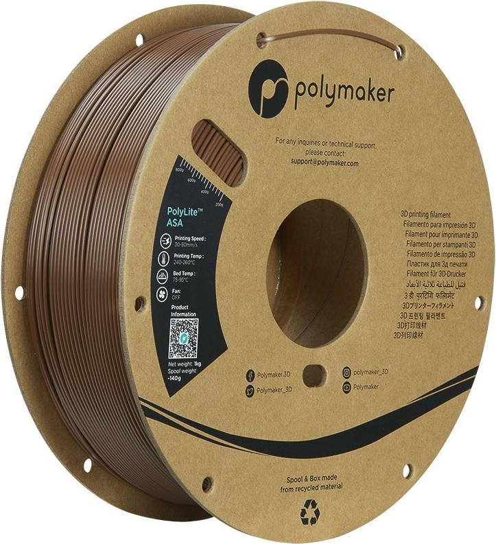 Polymaker PF01032 Army Brown Filament ASA UV-beständig witterungsbeständig hitzebeständig 1 (PF01032)