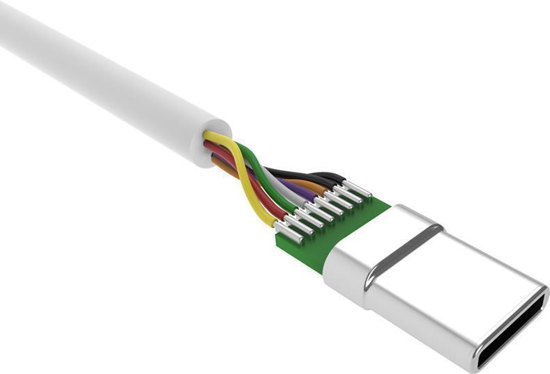 Silicon Power Boost Link PVC LK10AC USB Kabel 1 m USB 2.0 USB A USB C Weiß (SP1M0ASYLK10AC1W)
