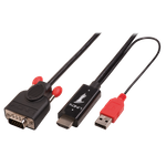 Lindy Videokabel HDMI / VGA / USB (41455)