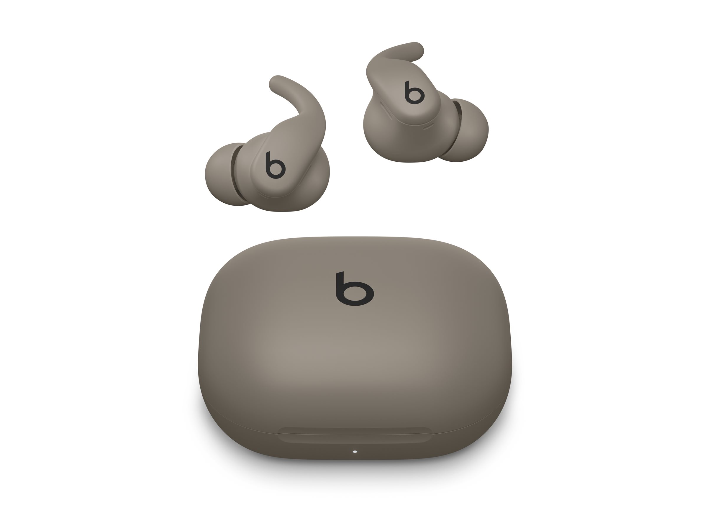 Powerbeats Fit - Kabellose Fitness In-Ear Kopfhörer mit sicherem Sitz - Gravelgrau