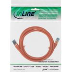 InLine 76811O 1m Cat6a S/FTP (S-STP) Orange Netzwerkkabel (76811O)