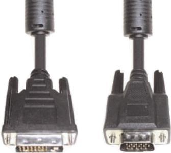 e+p DVI 4 2m DVI-I D-sub (DB-25) Schwarz Videokabel-Adapter (DVI 4)
